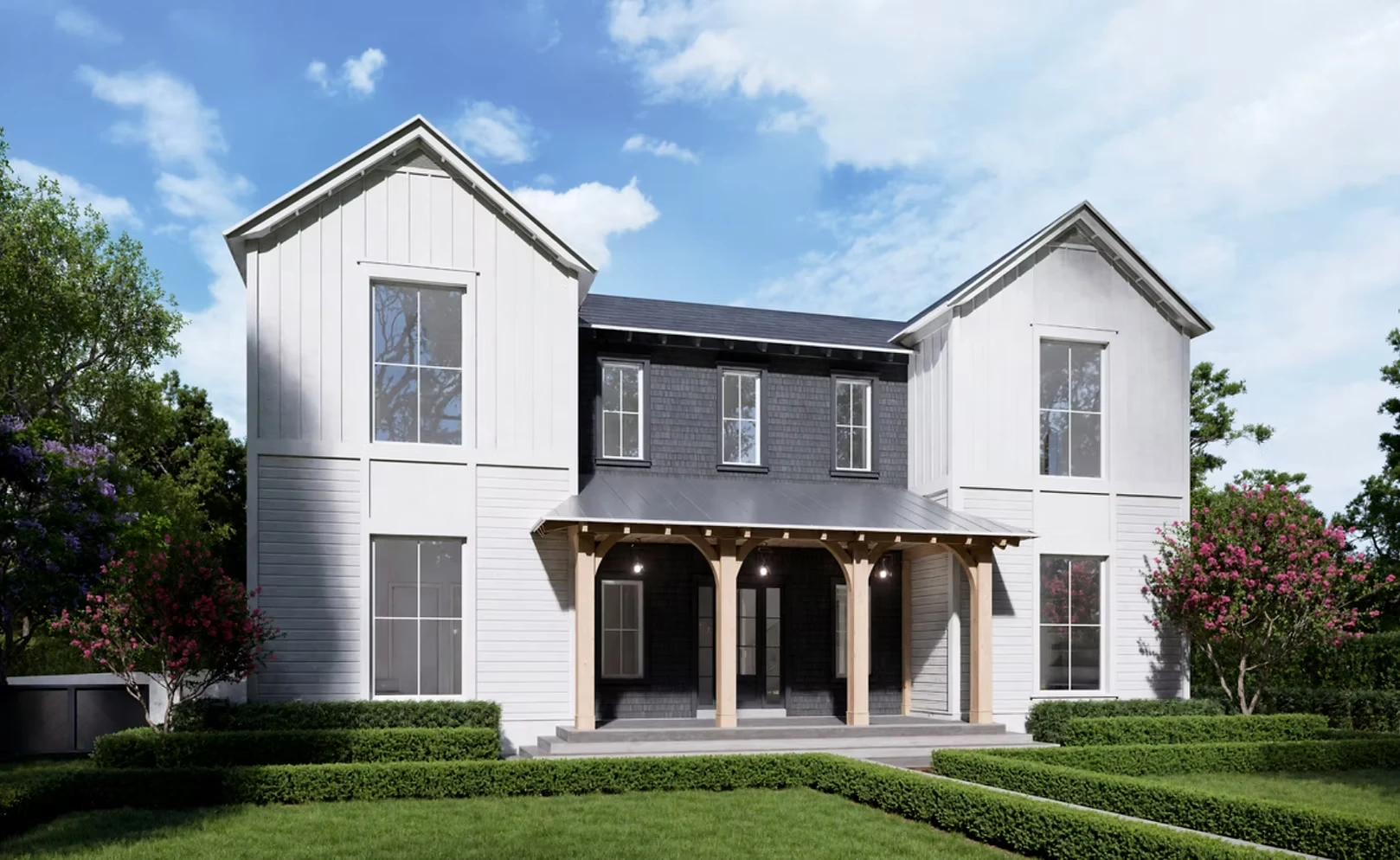 Blossom Front Elevation Grove at Harvest District